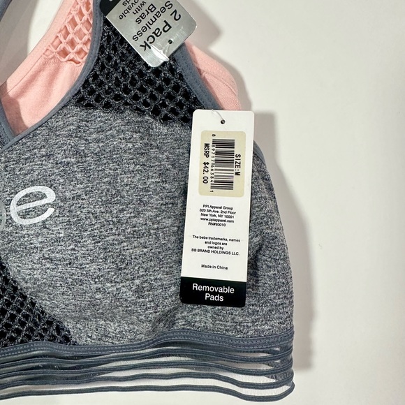 Bebe 2 Pack Seamless Bra - Picture 5 of 5